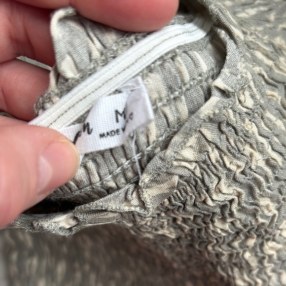 Smocked Top with Ruffled Edges - Picture 6 of 7